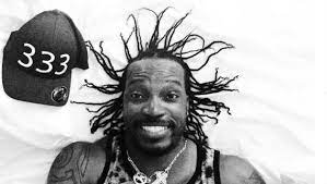 Jamaican cricketer and a former captain chris gayle arrives at a club in style in a vintage classic car. Photo Funny Man Chris Gayle Invites Fans To Write Captions On His Weird Hairstyle Cricket Country