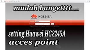 Modem ini sendiri memang mirip sama bawaannya modem indihome. Setting Huawei Hg8245a Sebagai Access Point Youtube