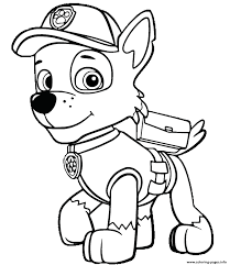 Chase, marshall, rubble, rocky, everest bring color to your child's world with these puptastic free paw patrol colouring pages. Free Paw Patrol Coloring Pages Happiness Is Homemade