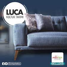 evinize stil kazandiracak luca ahsap yapisi ve zitliklarin uyumunu yansitan renkleri ile modern bir durus sergiliyor evimpark bello koltuklar renkler evler