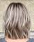 Silver Hair With Lowlights