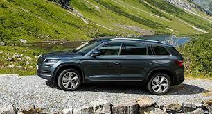skoda kodiaq abmessungen technische daten lange breite hohe gepackraumvolumen