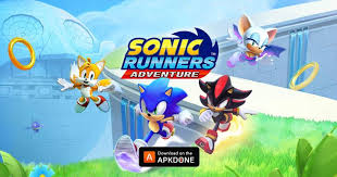 New Apk Sonic Runners Adventure Mod Apk 1 0 1a Paid For Free Updated Modded Apkdone Sonic Runners Sonic Adventure