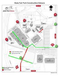 Oklahoma State Fairgrounds Map Oklahoma State Fair - State Fair Park Construction Detours: Two Streets At State  Fair Park Will Soon Undergo Re-Surfacing. Beginning Tuesday, June 19,  Delmar Gardens Will Be Closed Between Reno Avenue And