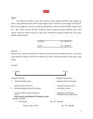 Share & embed contoh soal akl1. Soal Akl Kelas Sore Docx Sap 8 Soal 1 Pt Melawai Membeli Mesin Dari Amerika Serikat Seharga 30 000 Pada Tanggal 10 Maret Yang Pembayarannya Jatuh Course Hero
