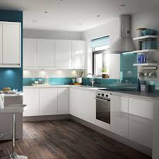 Kitchen cabinets spruce up your kitchen with a new set of cabinet doors and make the most of your space with our range of kitchen storage. It Kitchens Marletti Gloss White Base Corner Cabinet Door W 925mm Set Of 2 Diy At B Q