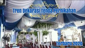 Tenda sarnafil untuk event dan bazar. Lagi Tren Dekorasi Tenda Pernikahan Terbaru 2020 Modern Masa Kini Youtube