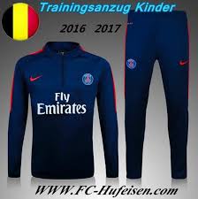 Schonsten Neue Fussball Trainingsanzug Kinder Kits Psg Blau Marine 2016 2017 Meaney Survetement Survetement De Foot Tenue De Sport