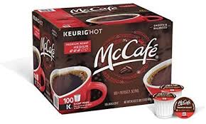 Amazon Com Mccafe Premium Roast Coffee K Cup Pods 100 Count Grocery Gourmet Food Coffee Roasting Decaf Coffee Coffee K Cups