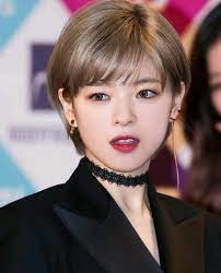 Compilation of jeongyeon photos with short hair and oozing with hotness. Everything Is On Point She Is So Beautiful Just Perfect Jeongyeon Momo Sana Mina Short Hair Styles Cute Hairstyles For Short Hair Short Hair With Bangs