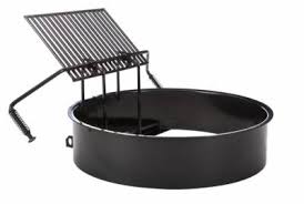 Campground fire pits for sale. Commercial Grills Fire Rings National Outdoor Furniture