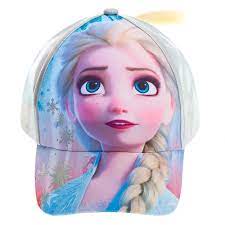 Disney Frozen 2 Elsa Baseball Cap With Hair In 2021 Disney Frozen 2 Elsa Baby Girl Hats Disney