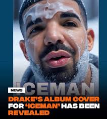 Humorous Album Cover Featuring Iceman or Glazed Man