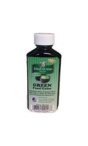 How many oz to grams? Chef O Van Food Coloring Green 2 Ounce Food Coloring Green Food Coloring Chef