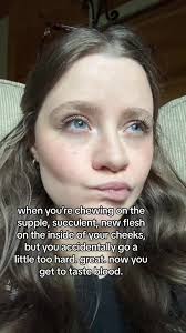 Cheek Flesh Tunnels Eating