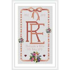 24 wedding cross stitch charts free from cross stitch charts when you sew the cross stitch you will set a stitch in each one of the squares that has a line. 60th Wedding Anniversary Cross Stitch Kits Pattern Dmc Key Diamond