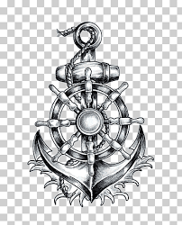 Floral anchor tattoo by diego monteiro. Anchor And Flowers Illustration Anchor Tattoo Flower Rose Drawing Anchor Ink Technic Logo Png Klipartz