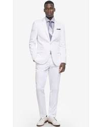 The absolute largest selection of fashion clothing, wedding apparel and costumes with quality guaranteed online! Express White Cotton Sateen Photographer Suit Jacket 198 Express Lookastic