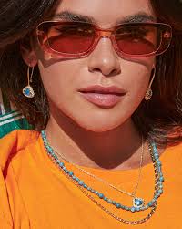 Pendant Necklace Teal Kendra Scott Kendra Scott Teal Tigers Eye Multi  Strand Necklace Lee Ann's