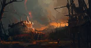 The Longest Journey The Superb Post Apocalyptic And Sci Fi Concept Art By Ismail Inceoglu Sci Fi Concept Art Concept Art Environment Concept Art