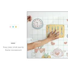Approved under the norwegian wet room standard. Kitchen Oil Proof Waterproof Wall Decals Cute Cartoon For Home Decor Stickers