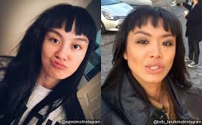 Pamer Rambut Hitam dan Poni Imut, Agnes Monica Dipuji Mirip Kelly Tandiono
