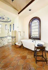 A tropical look to any interior room looking for a design that lasts forever. 25 Marvelous Terracotta Floor Bathroom Ideas For Best Bathroom Renovation Inspiration Freshouz Com