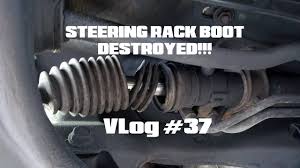 How To Replace Wrx Steering Rack Boot Youtube