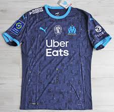 Koszulki, które tworzone są dla. Koszulka Pilkarska Olympique Marsylia Authentic Away 20 21 Puma 19 Milik Liga Francuska Buty Nike Jordan Adidas