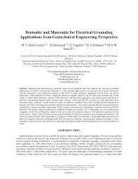 Introduction to marconite in the past, earthing systems relating to the design of buildings, railways, industrial complexes, water, gas and electrical systems etc relied … Https Aip Scitation Org Doi Pdf 10 1063 1 5118086