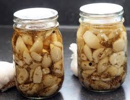 Pickled Garlic Yum Pickled Garlic Coconut Lime Recipes Pickling Recipes