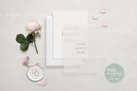 Wedding Invitation Card Mockup With Vellum Paper Overlay Vellum Wedding Invitation Mockup 5x7 Wedding Card Mockup Vellum Psd Mockup In 2020 Wedding Invitation Cards Wedding Invitations Wedding Cards