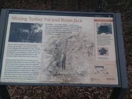 Mining Turkey Fat and Rosin Jack Historical Marker