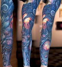 Biomechanical Tattoo On Sleeve Biomechanical Tattoo Organic Tattoo Bio Organic Tattoo