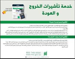 استعلم عن تأشيرة خروج وعودة للوافدين كيفية طباعة التأشيرة عبر بوابة أبشر الإلكترونية نجوم مصرية