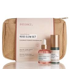 Biossance Squalane Peptide Eye Gel Before And After Rose Glow Set Biossance Eye Gel Squalane Oil Gel Moisturizer
