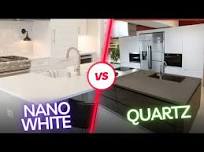 Nano white & Quartz Comparison / Kitchen countertop / Prince / Kitchen design/ Complete Information