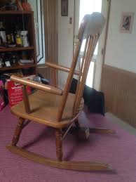 All tunes repeat after the cylinder has made one full revolution. Child Rocking Chair With Music Box Attached Antique Appraisal Instappraisal