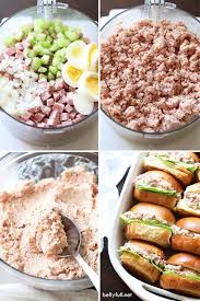 If you have a food grinder, you could run the ham through a grinder, but i like the texture of the processed ham. Deviled Ham Salad Recipe Belly Full