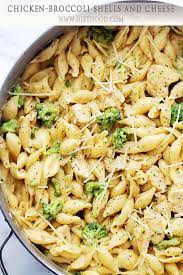 Chicken Broccoli Shells And Cheese Recipe Diethood