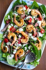 This combination is quite popular in american cuisine and is served in many steakhouses and pubs. Surf Turf Salad Paleo Whole30 Gluten Free Irena Macri