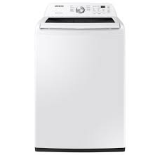 An innovative tub design and special sensors keep heavy loads smart care interacts with your washer and dryer to perform an immediate diagnosis and offer quick solutions. Samsung Wa45t3200aw 27 Inch Wide 4 5 Cu Ft Top Build Com