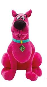 Zu familie feuerstein und zu pink panther und freunde! Scooby Doo Hund Sitzend Plusch Ca 27cm Pink 3609 Shoppingzwerg