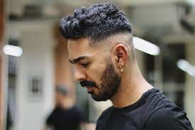 Check spelling or type a new query. Wavy Quiff Mid Skin Fade Haircut Styled With The Regal Gentleman Matte Clay Watch The Video Of How To Get This Ha Fade Haircut Mid Skin Fade Mid Fade Haircut