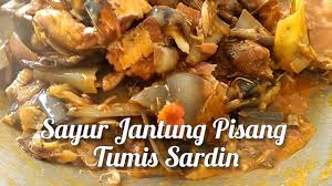 Jadi anda bisa memanfaatkan jantung pisang ambon yang telah direbus. Resepi Jantung Pisang Masak Tumis Resepimyresepi Boloit Com