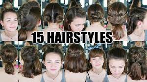 15 Heatless Hairstyles For Short Hair Short Hair Back Heatless Hairstyles Really Short Hair