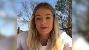 Former Fargo North Softball outfielder and 2018 all-star Anna Goffe  congratulates the 2020 Scheels Softball All-Stars.