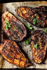 Miso Ginger Glazed Eggplant Life Of Pie Eggplant Recipes Japanese Eggplant Recipes Miso Eggplant