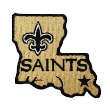 Mandatory saints badge for saints league members. 1 X New Orleans Saints Logo Ii Embroidered Iron Patches Buy Online In Belarus At Belarus Desertcart Com Productid 5135159
