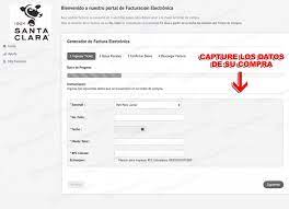 Santa Clara Facturacion Electronica De Tickets
